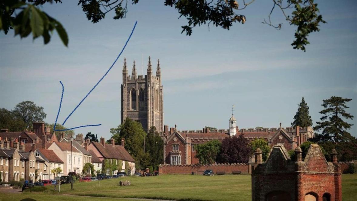 Charming Church Walk, Long Melford - 2 Bedroom Property With Parking Eksteriør bilde