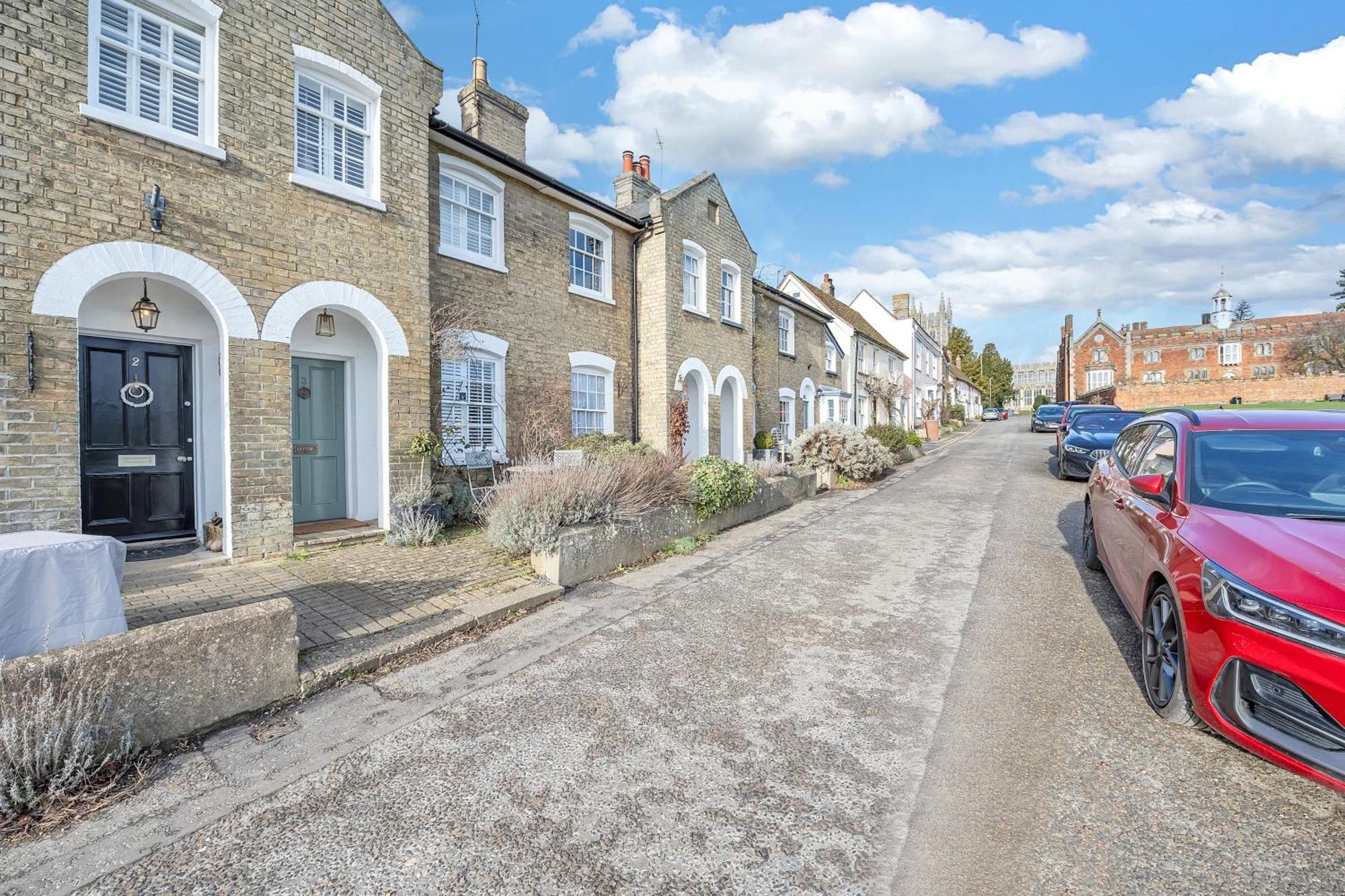 Charming Church Walk, Long Melford - 2 Bedroom Property With Parking Eksteriør bilde
